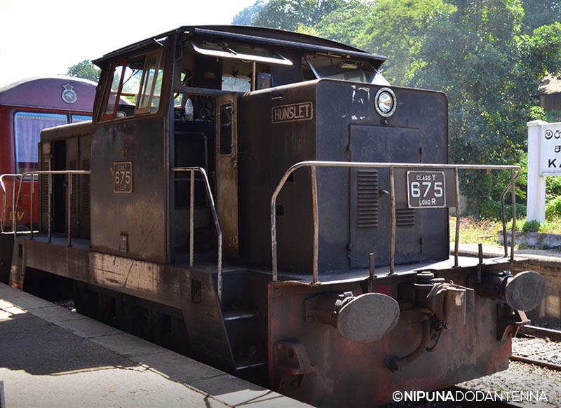 Locomotive Class Y 675 at Kandy Pix by Nipuna Dodantenna